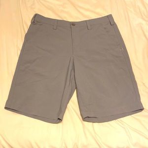 Under Armour Men’s Drive Shorts. Size 34. Grey.